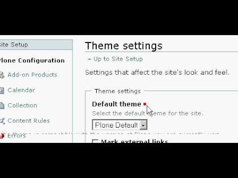 only one theme included with plone 3 install