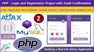 PHP Helper Functions & MySQL DB Connection | PHP - Login & Registration With Email Project | Part 2