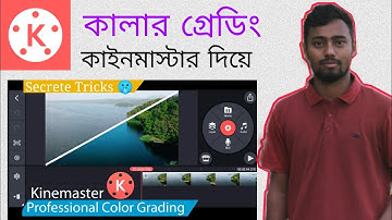 Professional color grading in kinemaster video editing Bangla tutorial..   #techunlimiteda2z