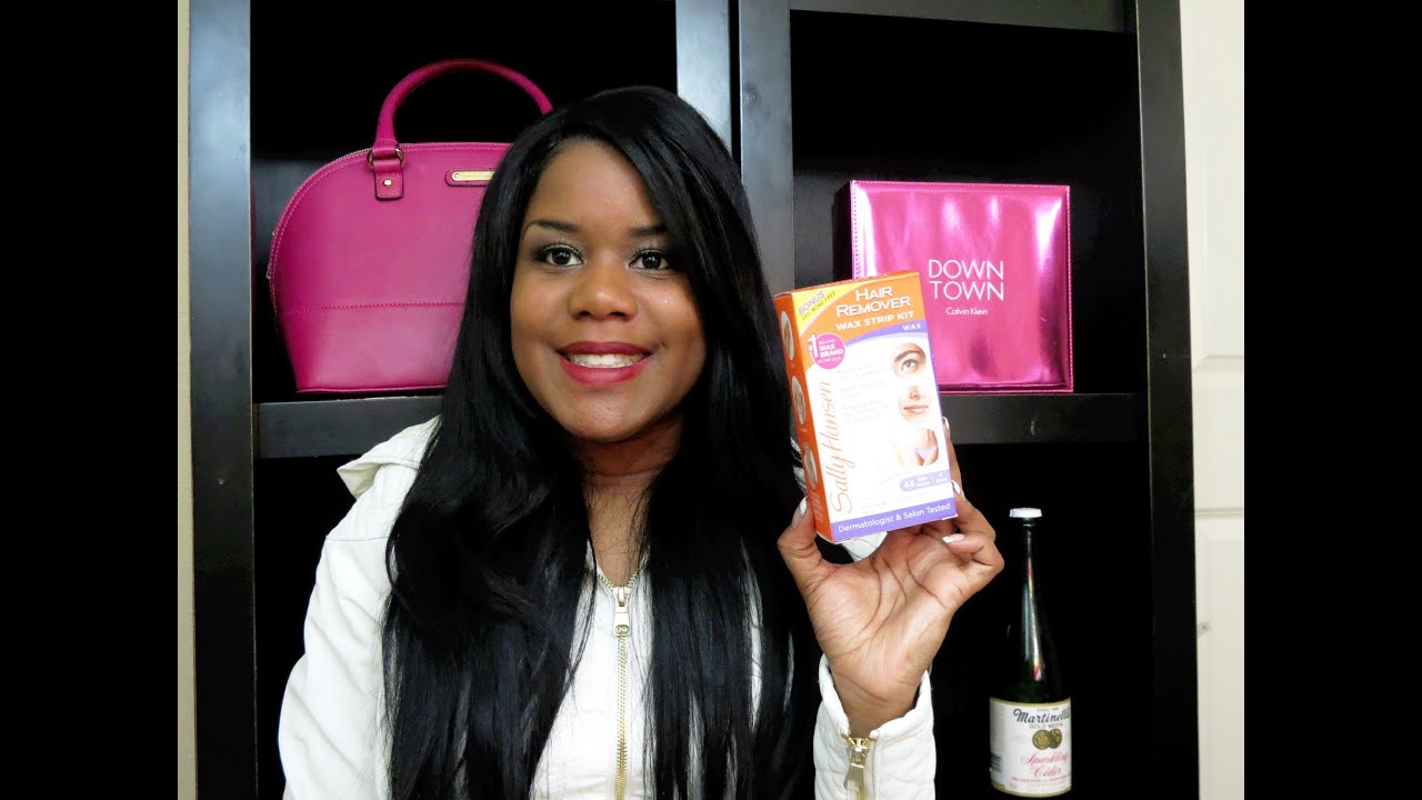 Sally Hansen Wax Strip Kit Review Youtube