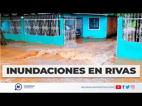 ⚠️🔴  Inundaciones en Rivas (Popoyuapa y Tola) a causa de lluvias de Huracán IOTA.