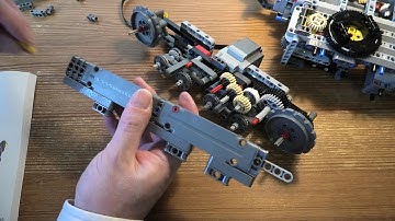 Building Lego Technic Liebherr R 9800 Excavator SET 42100 PART 4 4K