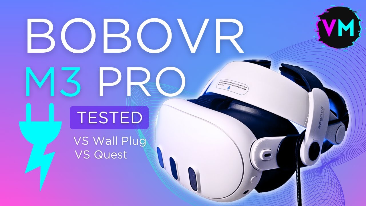 BOBOVR M3 Pro Head Strap with Battery Meta Quest 3 Unboxing and