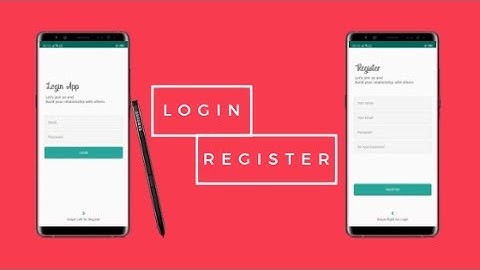 Simple Registration | SignUp App design Android Studio 2024