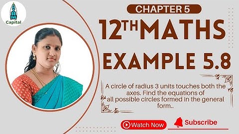 Class 12 Maths Chapter 5 Example 5.8 Two Dimensional Analytical Geometry Example5.8 12th Maths Ex5.1