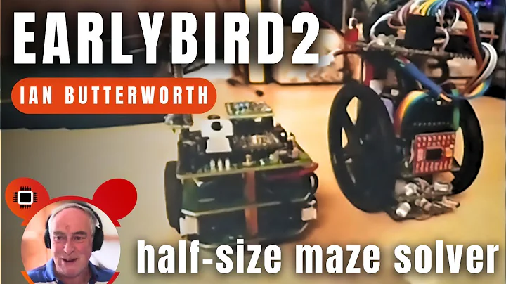 EarlyBird 2: Half-Size Maze Solving Micromouse with Ian Butterworth | Minos 2024 Robotics Conference