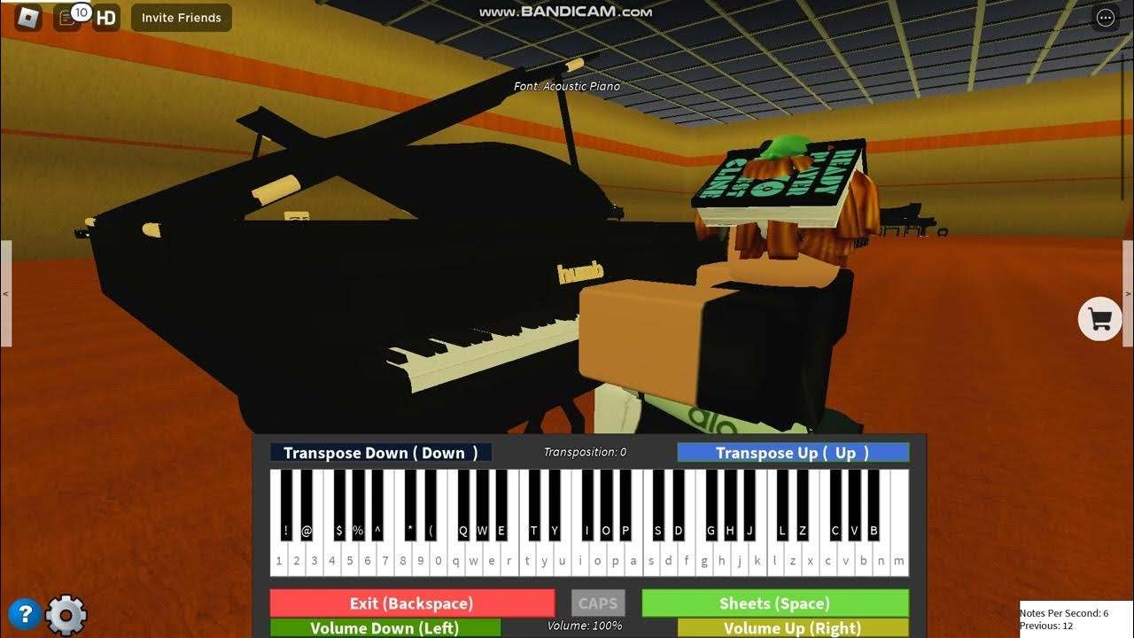 Megalovania roblox piano sheets in desc i ldofficialgaming youtube
