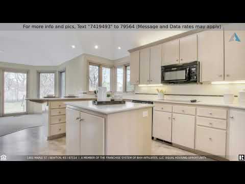 1401 Maple St, Newton, KS home video tour