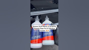 PERMANENTLY Remove Scuff Marks And Scratches #autodetailing #cardetailing #satisfying #recommended