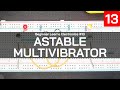 Blinking LED Step-by-Step - Astable Multivibrator - Beginner Learns Electronics Ep 13 - RC Circuits