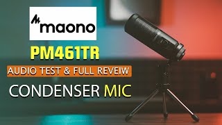 MAONO PM461TR  USB Condenser Mic for PC | HIGH QUALITY AUDIO | FULL REVIEW | AUDIO TEST | IN HINDI