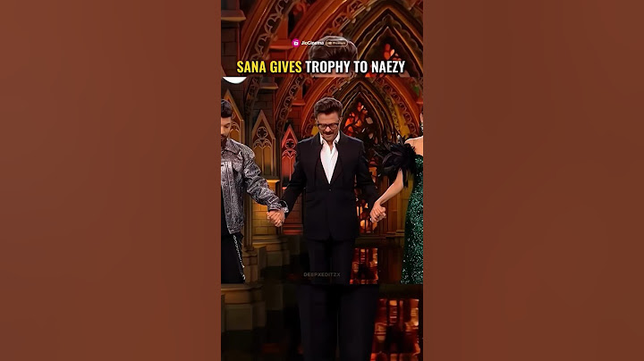 Sana Makbul Winner🥹 #sanamakbul #naezy #trophy #won #bbott3 #biggboss #finale #anilkapoor #reel