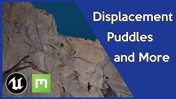 Quixel Megascan Plugin Update: Displacement, Puddles and 3D Asset Blending in UE4