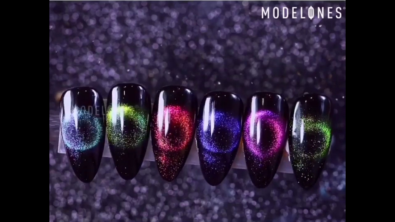 Modelones|Galaxy Cat Eye Gel 9d cat eye