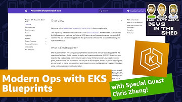 Modern Ops with EKS Blueprints - Devs in the Shed