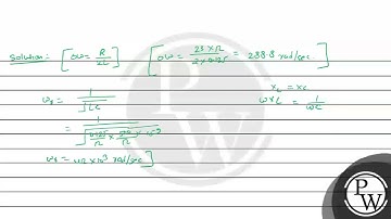 A series LCR circuit with \( \mathrm{L}=0.125 / \pi \mathrm{H}, \ma...
