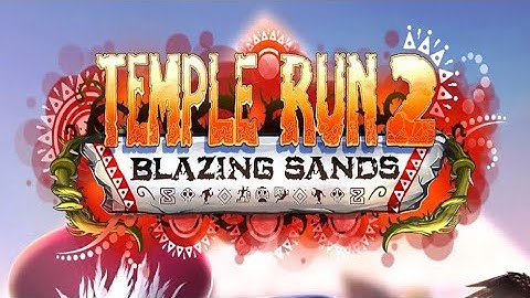 Temple run 2 blazing sands New update 2022 By imangi studios