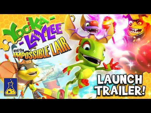 Yooka-Laylee and the Impossible Lair: Launch Trailer