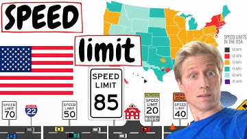 Speed limit USA🚨: NO speed limit highway in the USA?😱What´s highest speed limit in America?🚗