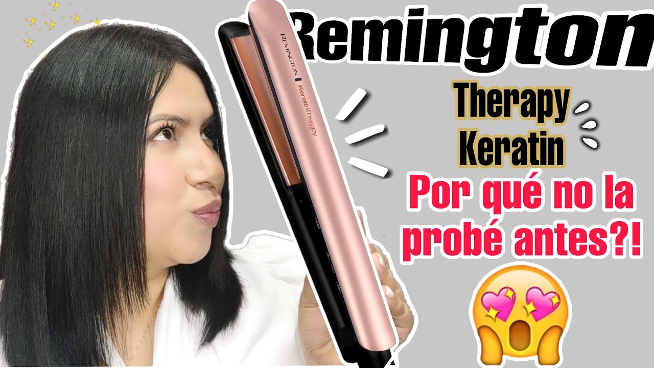 Plancha Remington Keratin Therapy S8599 La mejor plancha de cabello