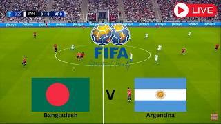 [LIVE] Bangladesh vs Argentina International Friendly 26 Full Match - eFootball PES 2021 Simulation