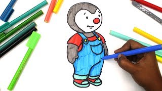 Colouring Charlie And Mimmo, Colouring Book Pages For Kids, Charlie And Mimmo Colouring