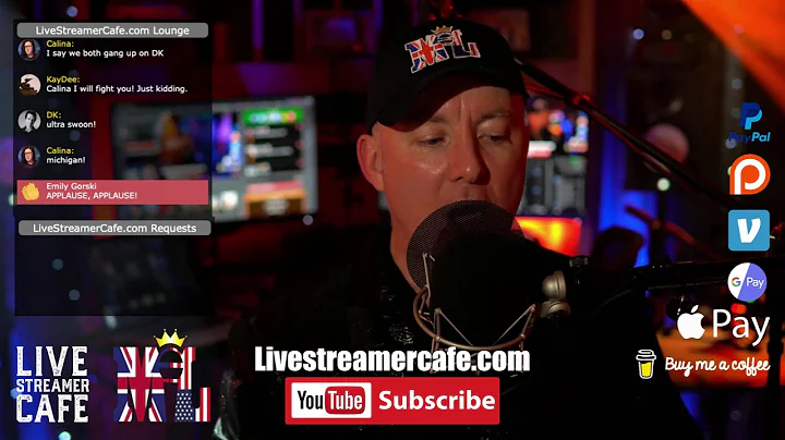Live Streamer Cafe VIP SPECIAL GUEST - JERRY BARNE...