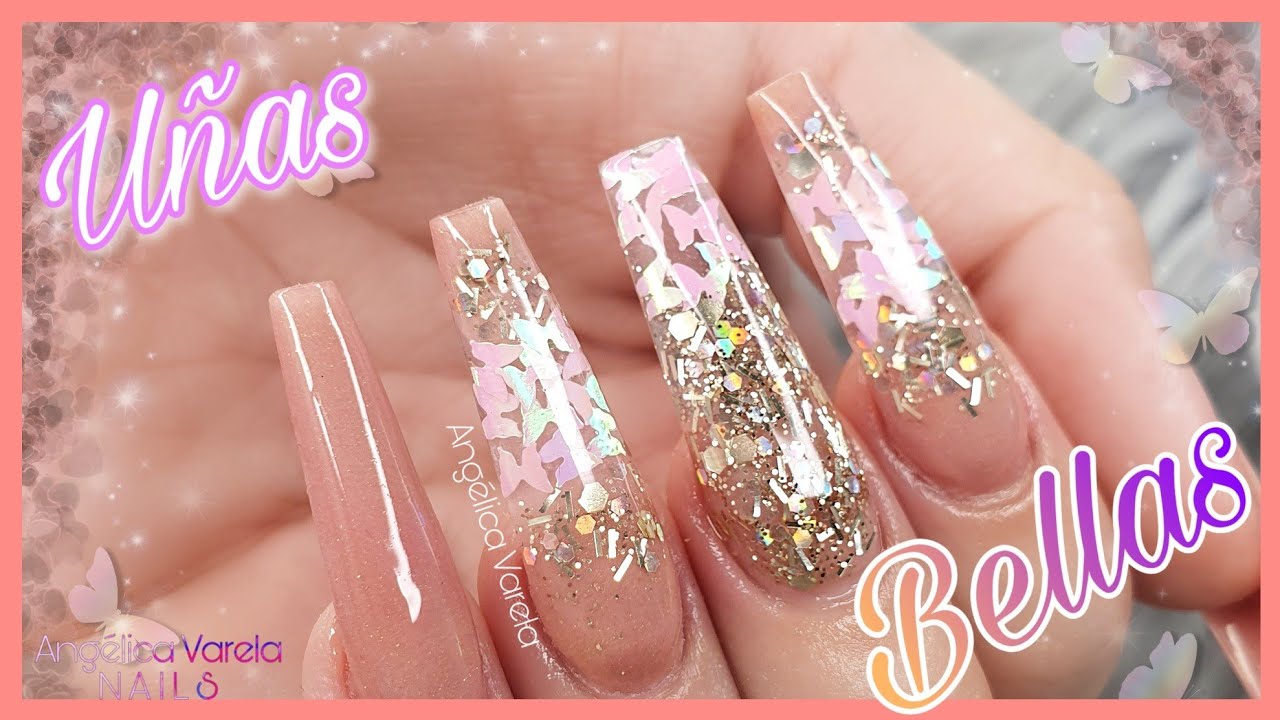 NAILS with ACRYLIC Fantasy Nails 💕BUTTERFLIES 💗Fine and EASY step by step  😍💅💗 - thptnganamst.edu.vn