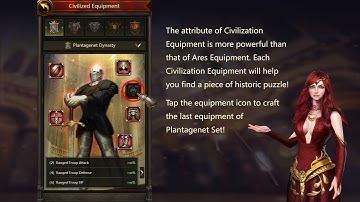 Guide for equipment #Evony - The King