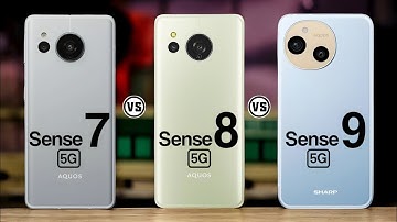 Sharp Aquos Sense 7 Vs Sharp Aquos Sense 8 Vs Sharp Aquos Sense 9   #Trakontech