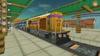 Indian Rajdhani Train Sim| ✓train simulator 2017| android gameplay trailer 2016 HD screenshot 5