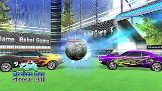 Rocket Car Crash Soccer Ball Stadium Football Game screenshot 3