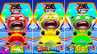 Talking Tom Hero Dash -Super Tom,Red,Yelow,Green Rescue All Heroes & Defeat All Bosses - Full HD screenshot 5