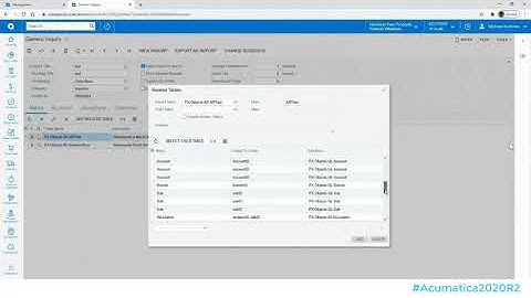 Acumatica 2020 R2 Enhanced Usability - Auto-Refreshing Dashboards and Generic Inquiry Updates