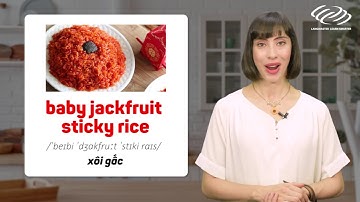 Từ vựng tiếng Anh cơ bản - 60 TỪ VỀ CÁC MÓN CHAY [Tiếng Anh giao tiếp Langmaster]