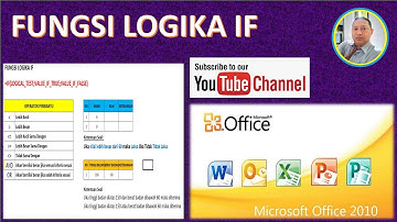 Fungsi Logika If Pada Excel