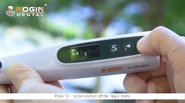 ROGIN DENTAL E-lite Max wireless Endo Motor with integrated Apex function