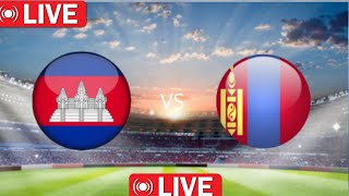 Cambodia Vs Mongolia International Friendly football match today Live 2024