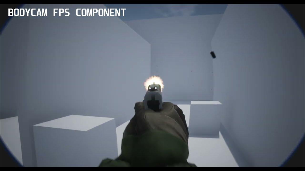 BODYCAM FPS COMPONENT (Turn Any Game Into A Bodycam Game) UNREAL ENGINE