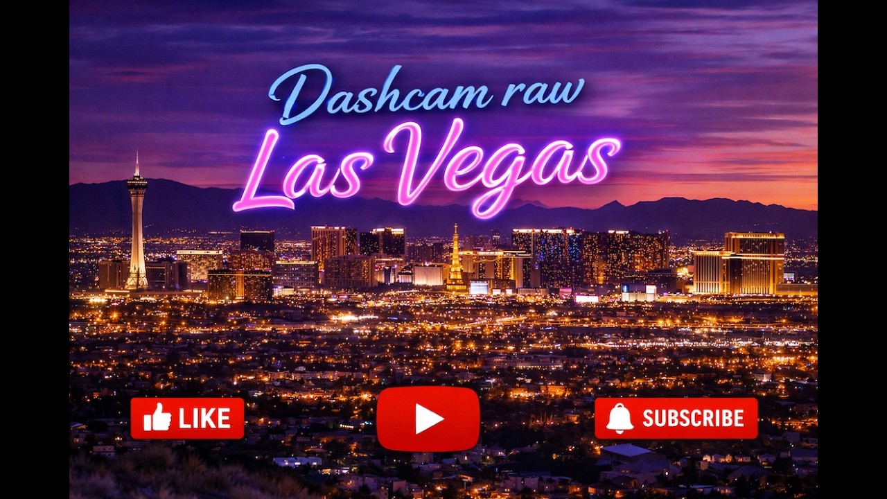 Chill Drive Through Vegas That Feels Like Discovery