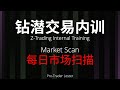 钻潜交易内训｜市场扫描Market Scan｜预览版