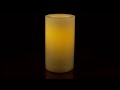 Cream Wax LED Pillars by Candle Impressions