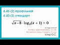 6.46(2) профільний 6.40(2) стандарт. Алгебра, 11 клас, Істер