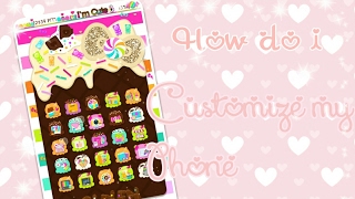 ♥HOW DO I CUSTOMIZE MY PHONE + CREATE A SKIN FOR 8BIT STATUS BAR♥ | Princess Kawaii screenshot 5