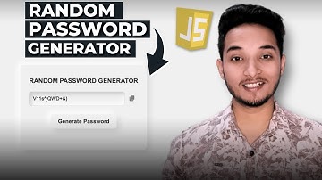 Random Password Generator Using JavaScript | Step-by-Step Tutorial