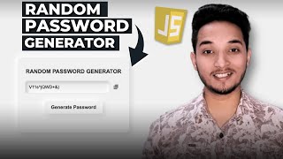 Random Password Generator Using JavaScript | Step-by-Step Tutorial