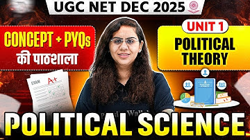 UGC NET Dec Political Science PYQs Classes 2025 | UGC NET Political Science Unit 1 Political Theory