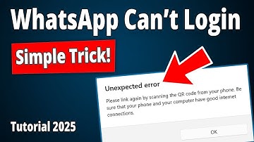 [SOLVED] How to Fix WhatsApp Can