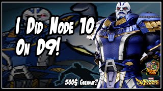 The Krakens Strike Back - Node 10 Difficulty 9 Was Insane! - 500$ Giveaway?!?! - Marvel Strike Force