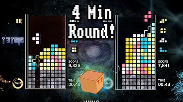 Tetris Effect Connected: Insane 4 Minute Round 1 vs. moodeuce! (Intense Battle)